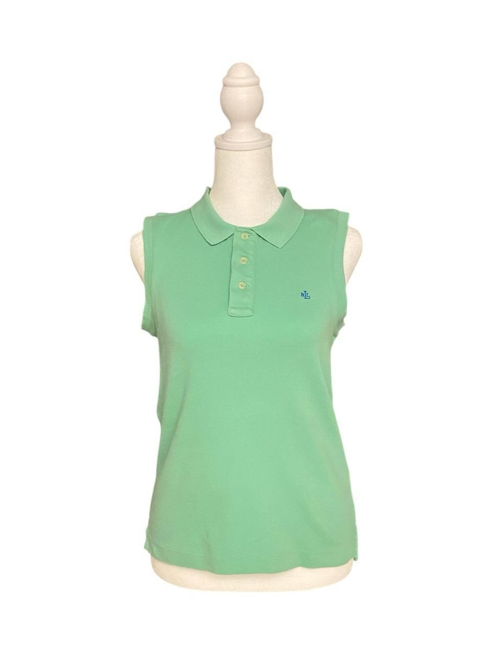 Ralph Lauren Mint Green Sleeveless Polo Tank